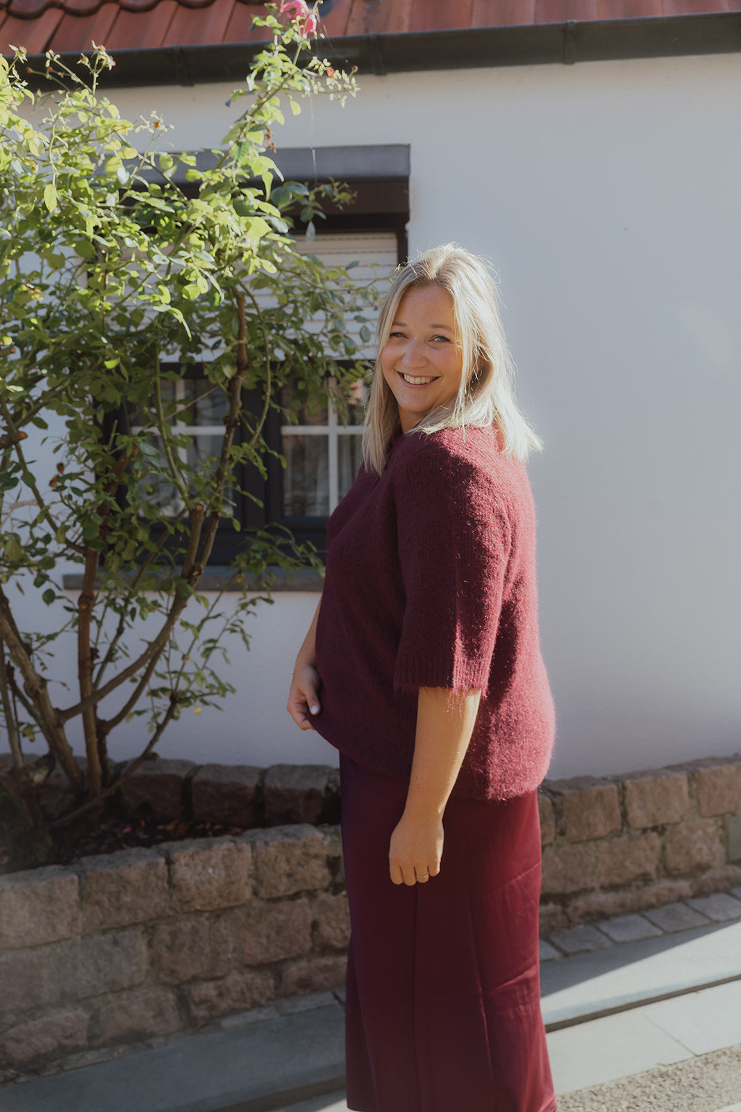 KCEMILIA PULL bordeaux
