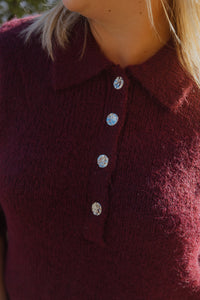 KCEMILIA PULL bordeaux