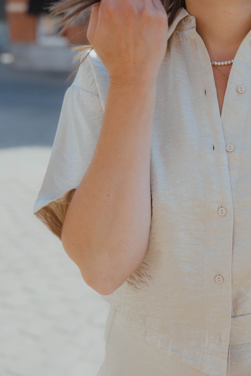 BRIANNE BLOUSE beige