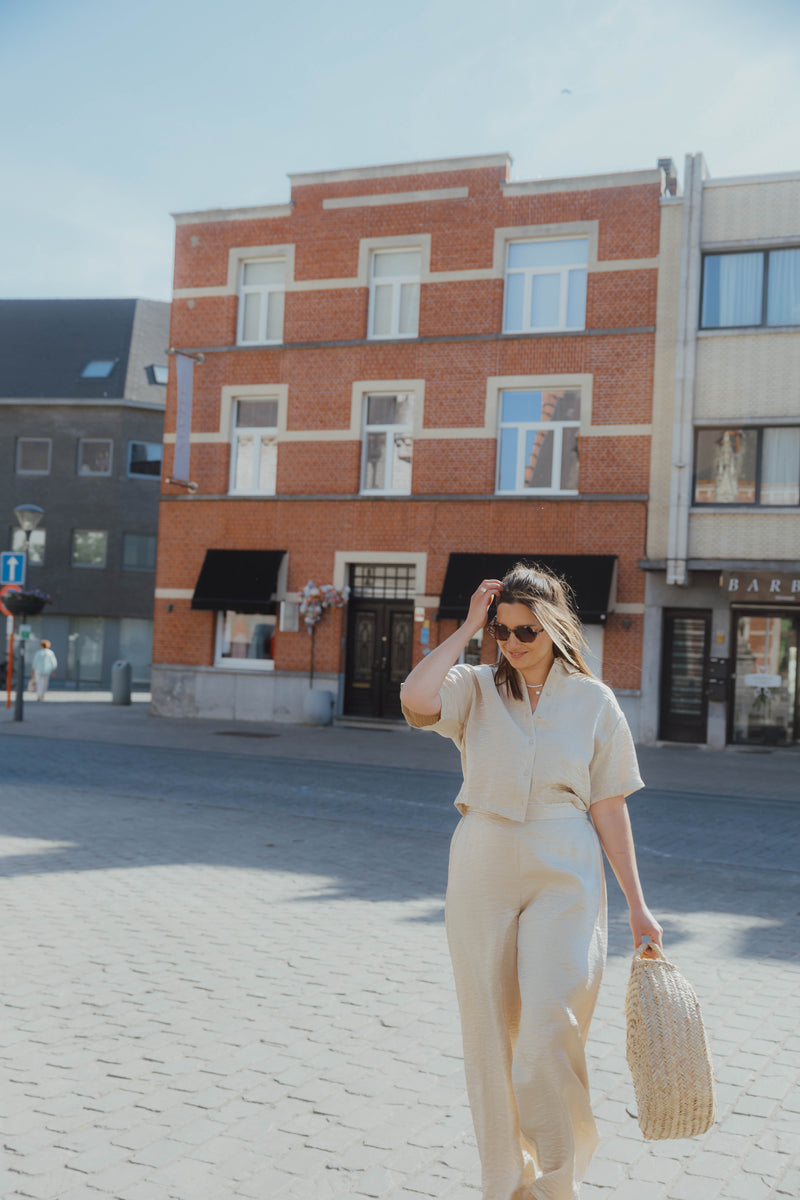 PANTHEA PANTS beige