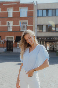 KABETH BLOUSE blauw