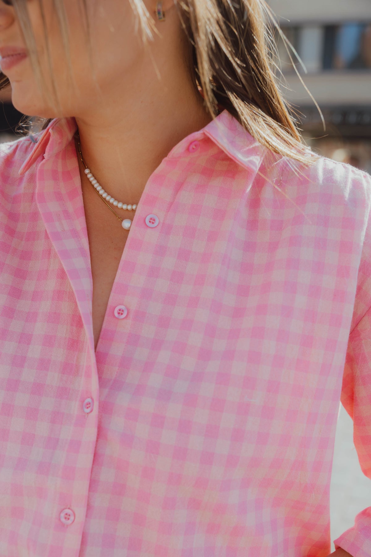 YD BLOUSE GERALDINE roze
