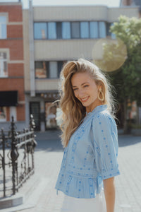 YASCINA TOP blauw