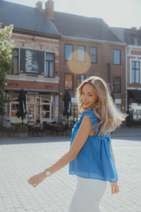YASSONIC TOP blauw
