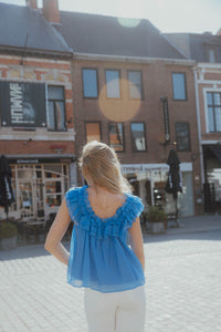 YASSONIC TOP blauw
