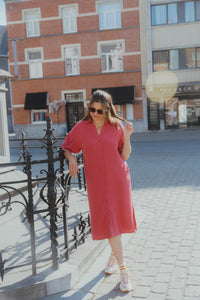 YD DRESS SIENNA wine