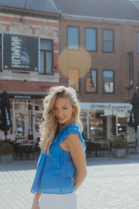 YASSONIC TOP blauw