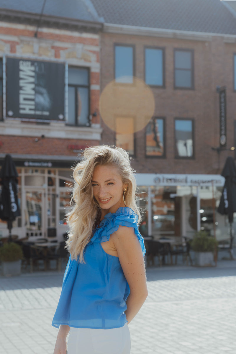 YASSONIC TOP blauw