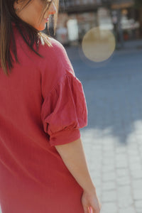 YD DRESS SIENNA wine