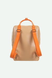 STICKY SIS CLUB BACKPACK beige + lila + paars