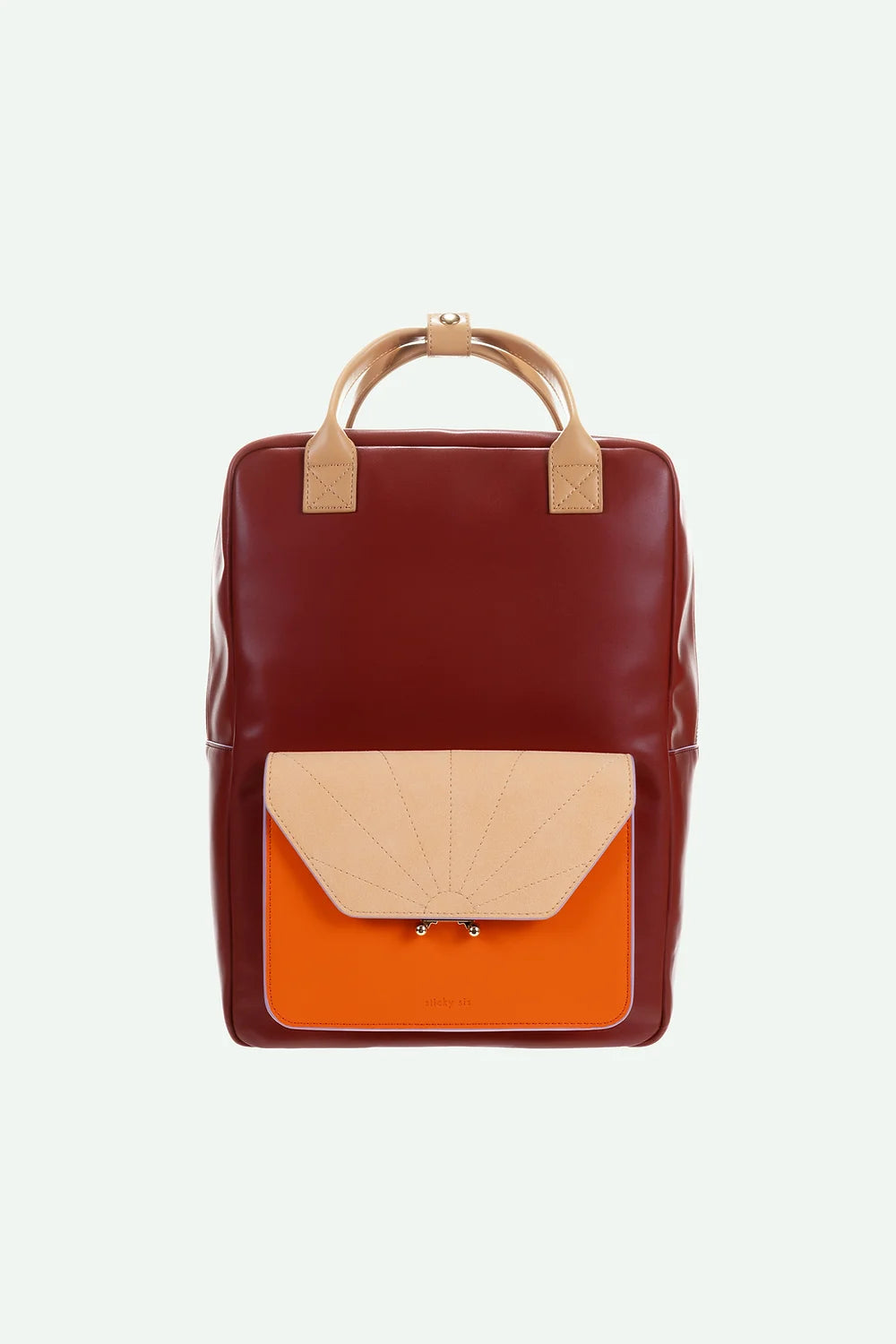 STICKY SIS CLUB BACKPACK red + orange + vanilla