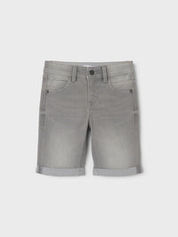 NKMSILAS SHORTS 2272 grijs