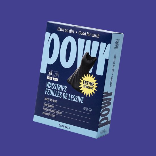 POWR WASSTRIPS donkere was