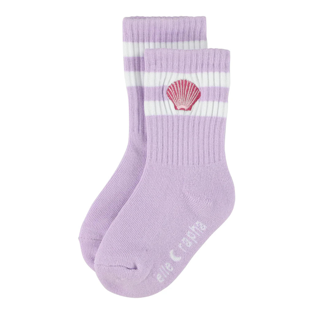 ELLE&RAPHA SOCK KIDS seashell